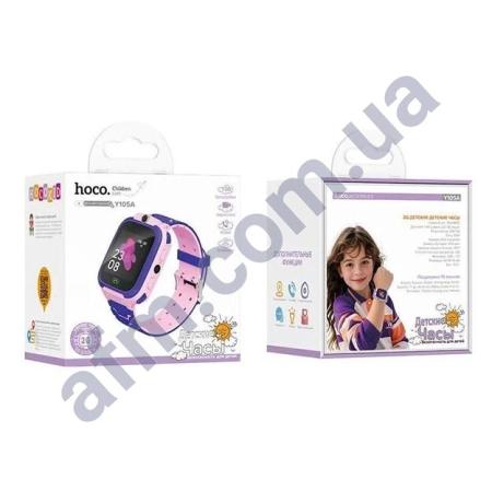 Смарт-часы Hoco Y105A + функция видеозвонка розовые