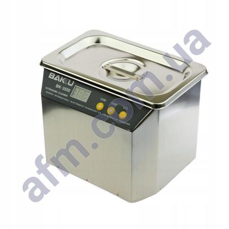 Ультразвукова ванна Baku BK3550 в металевому корпусі (двухрежимная 30W/ 50W 0.7L)