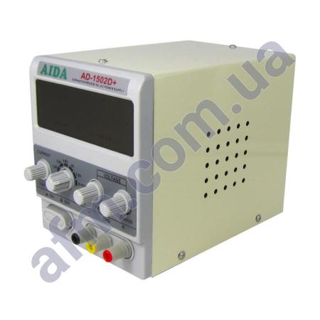 Блок питания YAOGONG AD-1502D+ 15V 2A (цифровой,  RF индикатор,  автосост. после КЗ)*