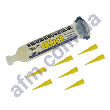 Клей полиуретановый Mechanic G7 30мл быстросохнущий в шприце,  прозрачный