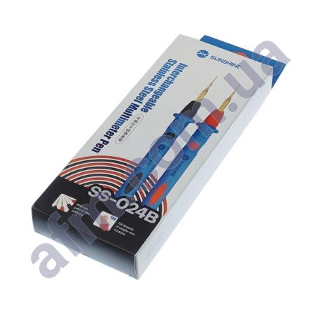 Щупы для мультиметров Sunshine SS-024B,  1000V,  20A,  высококачественные с съёмными наконечниками