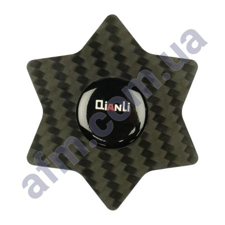 Карта пластиковая QianLi Carbon Fiber E шестиугольная звезда для разборки
