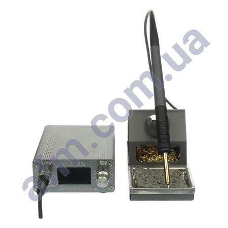 Паяльная станция прецизионная GVM T12-XS (паяльник T12,  3 канала памяти,  72W,  80-480C)