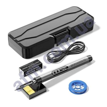 Паяльник портативный TK-USB-DS с подставкой