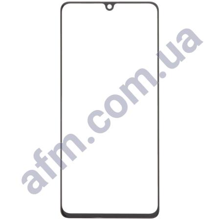 Скло екрану Samsung A415 Galaxy A41 чорне + OCA плівка
