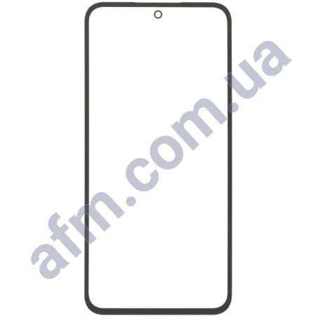 Скло екрану Samsung A556 Galaxy A55 чорне + OCA плівка!