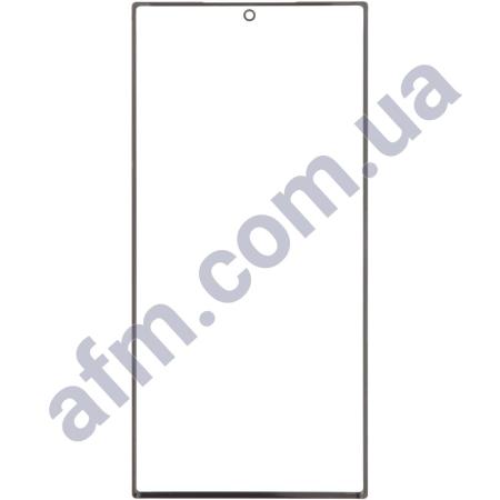 Скло екрану Samsung S938 Galaxy S25 Ultra чорне + OCA плівка