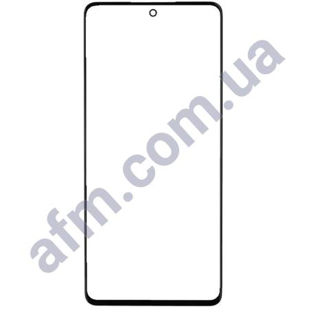 Скло екрану Samsung M536 Galaxy M53 чорне + OCA плівка