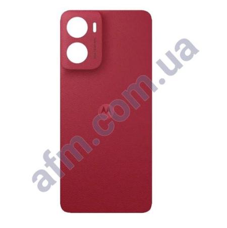 Задняя крышка Motorola XT2523-3 Moto G05 красная Plum Red