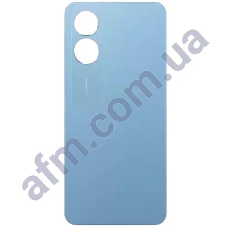 Задняя крышка Oppo A17 голубая Pearl Blue
