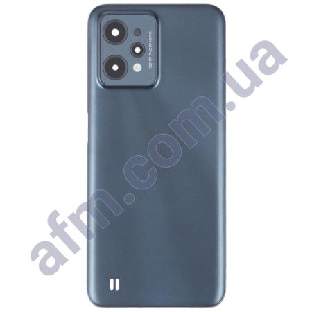 Задняя крышка Realme C31 зелёная Dark Green + стекло камеры