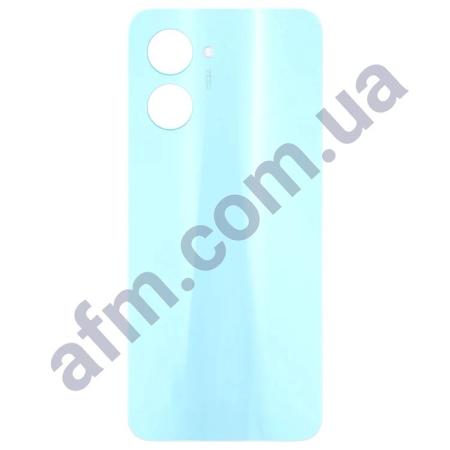 Задняя крышка Realme C33 2023 голубая Aqua Blue