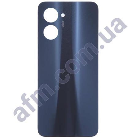 Задняя крышка Realme C33 2023 чёрная Night Sea