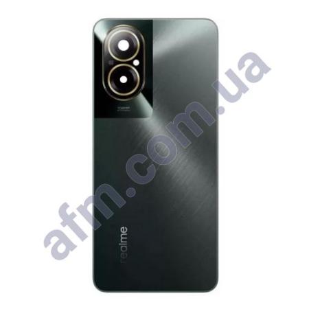 Задняя крышка Realme C67 4G чёрная + стекло камеры
