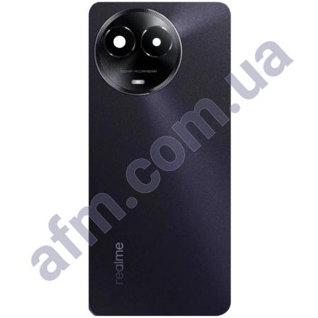 Задняя крышка Realme C67 5G чёрная + стекло камеры