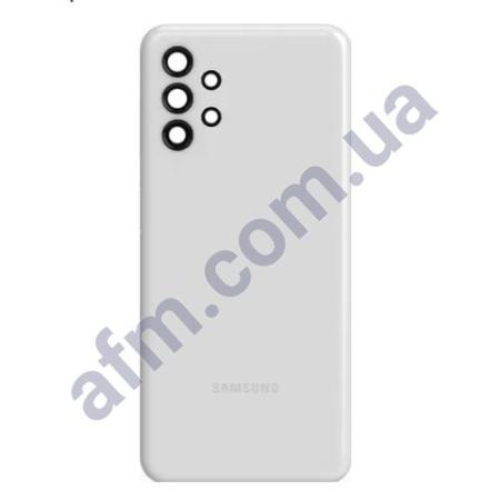 Задняя крышка Samsung A135 Galaxy A13/ A137 белая + стекло камеры