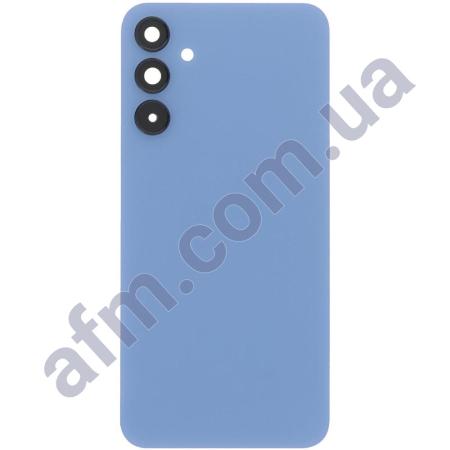 Задняя крышка Samsung A155 Galaxy A15/ A156 синяя + стекло камеры