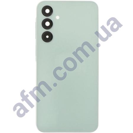 Задняя крышка Samsung A165 Galaxy A16 зелёная + стекло камеры