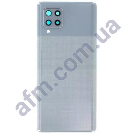Задняя крышка Samsung A426 Galaxy A42 5G серая Prism Dot Grey + стекло камеры