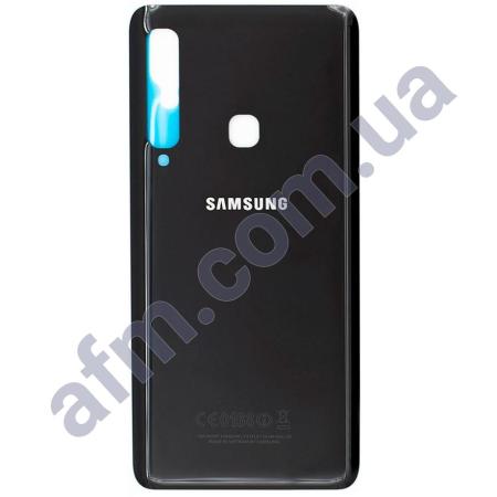 Задняя крышка Samsung A920 Galaxy A9 2018 чёрная Caviar Black