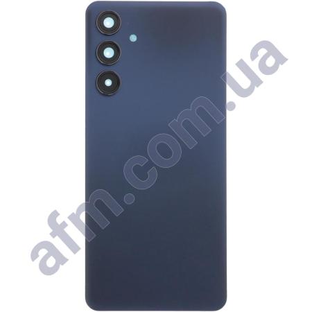 Задняя крышка Samsung M556 Galaxy M55 синяя Dark Blue + стекло камеры