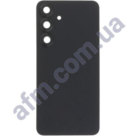 Задняя крышка Samsung S721 Galaxy S24 FE чёрная + стекло камеры