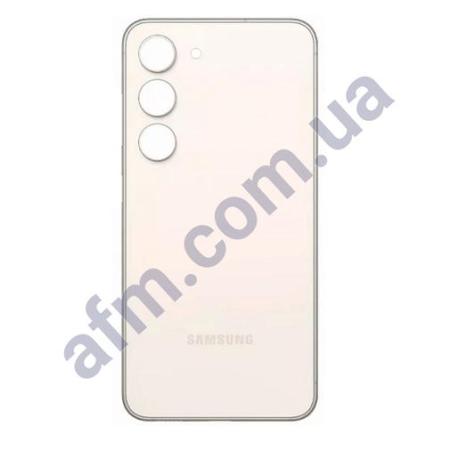 Задняя крышка Samsung S911 Galaxy S23 белая Beige!