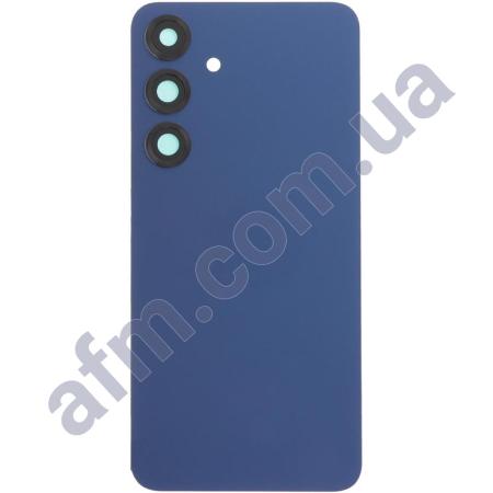 Задняя крышка Samsung S936 Galaxy S25 Plus синяя + стекло камеры