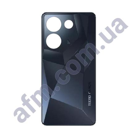 Задняя крышка Tecno Camon 20/ Camon 20 Pro чёрная Predawn Black