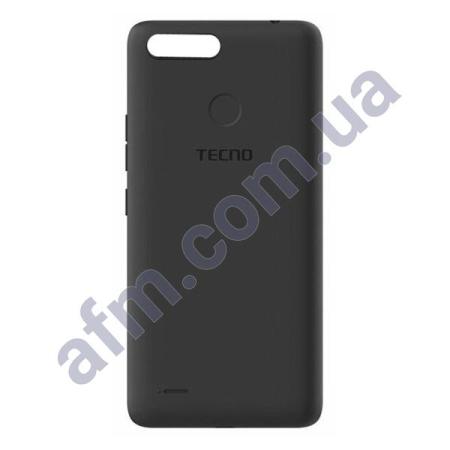 Задняя крышка Tecno POP 2 Power (B1P)/ Pop 2F (B1F) чёрная Midnight Black