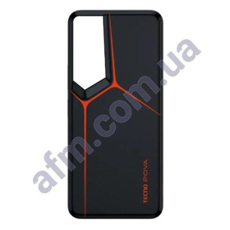 Задняя крышка Tecno Pova Neo 2 чёрная Mecha Black