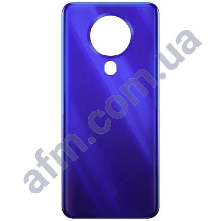 Задняя крышка Tecno Spark 6 (KE7) синяя Ocean Blue