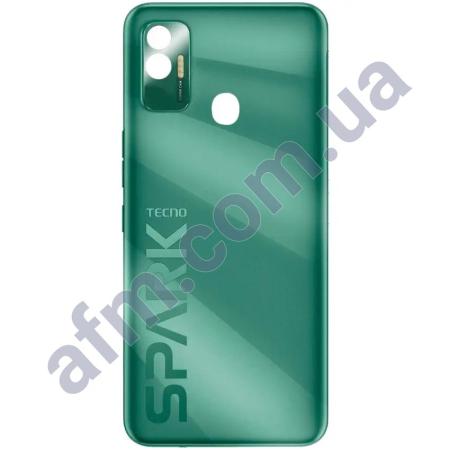 Задняя крышка Tecno Spark 7 (KF6) зелёная Spruce Green