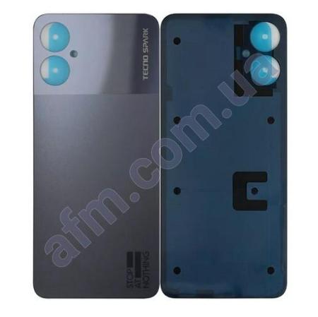 Задняя крышка Tecno Spark 9 Pro чёрная Quantum Black