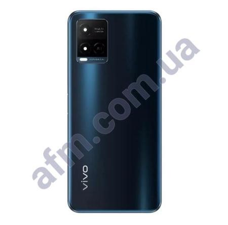 Задняя крышка Vivo Y21 2021/ Y21s/ Y21A/ Y21e фиолетовая + стекло камеры