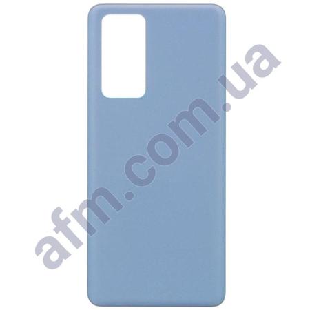 Задняя крышка Xiaomi 12 Pro голубая (матовая)!