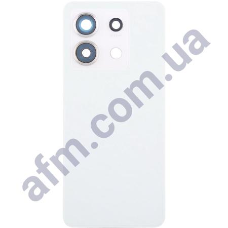 Задня кришка Xiaomi Redmi Note 13 Pro 5G біла Arctic White + Скло камери