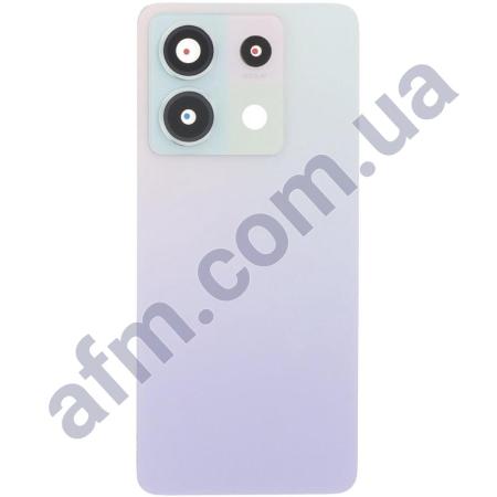 Задня кришка Xiaomi Redmi Note 13 Pro 5G фіолетова Aurora Purple + Скло камери