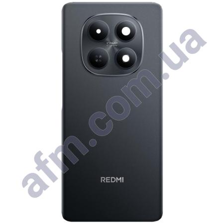 Задняя крышка Xiaomi Redmi Note 15 4G чёрная + стекло камеры