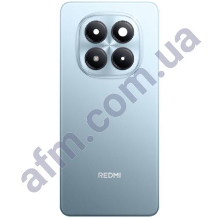 Задняя крышка Xiaomi Redmi Note 15 Pro 5G голубая Glacier Blue + стекло камеры