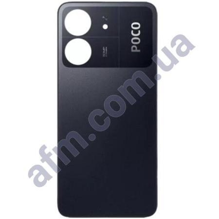 Задняя крышка Xiaomi Poco C65 чёрная