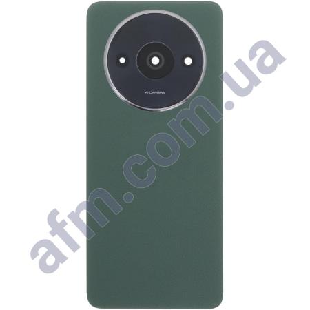 Задняя крышка Xiaomi Redmi A3 зелёная Forest Green + стекло камеры