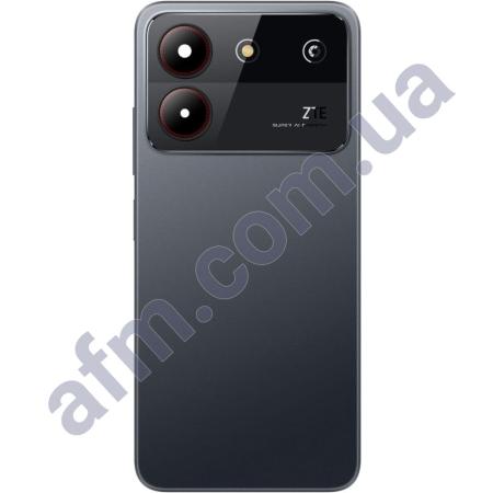 Задняя крышка ZTE Blade A54 серая + стекло камеры