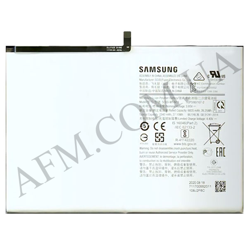 АКБ оригинал Samsung SCUD-WT-N19 T500 Galaxy Tab A7 10.4"