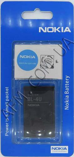 АКБ оригинал Nokia BL-4U 3120 classic/ 8800 Arte/ C5-06/ C5-03/ asha 300/ 5530