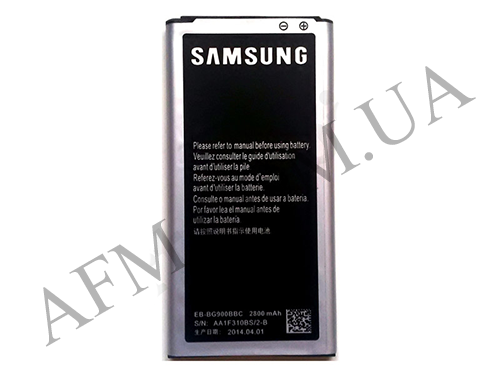 АКБ оригинал Samsung EB-BG900BBC/ EB-BG900BBE G900 Galaxy S5
