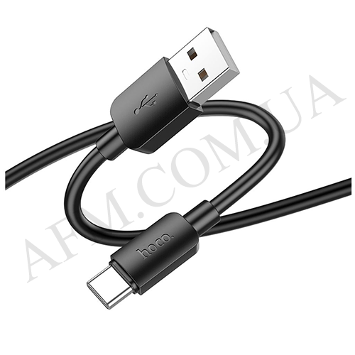 USB кабель Hoco X96 Type-C PD 27W (250мм) чорний