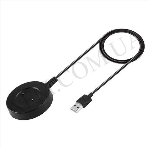 USB кабель для смарт часов Huawei GT 2e 46mm/ GT 2mm/ GT 42mm/ GT 2 46mm/ GS Pro/ Magic Watch чорний