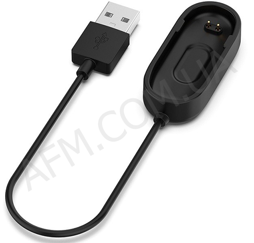 USB кабель Xiaomi Mi Band 4 чорний