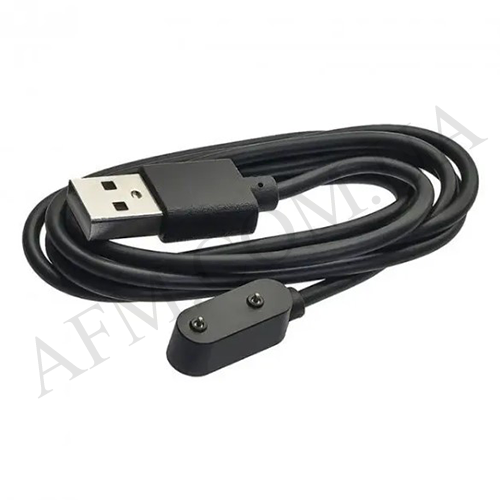 USB кабель для смарт часов Huawei Watch Fit/ Band 6 Pro/ Honor Band 6 магнитный чёрный